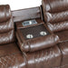 Putnam 2PC SET: SOFA, LOVE in Brown - 9405BR*2 - FAMSA Furniture (TX)