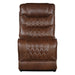 Putnam 6-Piece Modular Power Reclining Sectional in Brown - 9405BR*6LRRR - FAMSA Furniture (TX)