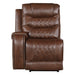 Putnam 6-Piece Modular Power Reclining Sectional with Right Chaise in Brown - 9405BR*6LRRC - FAMSA Furniture (TX)