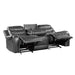 Putnam 2pc Set: Sofa, Love in Gray - 9405GY*2 - FAMSA Furniture (TX)