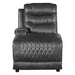 Putnam 6-Piece Modular Power Reclining Sectional with Left Chaise in Gray - 9405GY*6LCRR - FAMSA Furniture (TX)