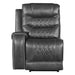 Putnam 6-Piece Modular Power Reclining Sectional with Right Chaise in Gray - 9405GY*6LRRC - FAMSA Furniture (TX)