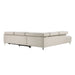 Bienvenue 2-Piece Power Reclining Sectional with Left Chaise in Beige - 9415*SCPW - FAMSA Furniture (TX)
