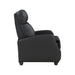 Greenfield Push Back Reclining Chair in Black - 9420BK-1 - FAMSA Furniture (TX)