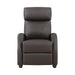Greenfield Push Back Reclining Chair in Brown - 9420DB-1 - FAMSA Furniture (TX)
