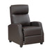 Greenfield Push Back Reclining Chair in Brown - 9420DB-1 - FAMSA Furniture (TX)