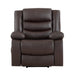 Carson Power Lift Chair in Brown - 9423DBR-1LT - FAMSA Furniture (TX)
