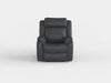 Yerba Lay Flat Reclining Chair in Gray - 9990GY-1 - FAMSA Furniture (TX)