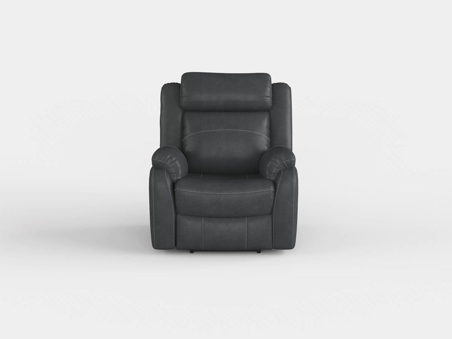 Yerba Lay Flat Reclining Chair in Gray - 9990GY-1 - FAMSA Furniture (TX)