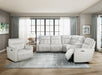 Salida 6-Piece Modular Power Reclining Sectional with Power Headrests in White - 9444HMP*6SCPWH - FAMSA Furniture (TX)