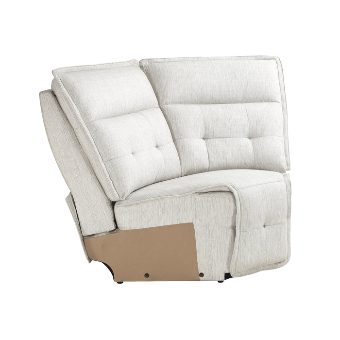 Salida (6/6)Corner Seat in White - 9444HMP-CR - FAMSA Furniture (TX)