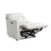 Salida (1/6)Power Left Side Reclining Chair with Power Headrest in White - 9444HMP-LRPWH - FAMSA Furniture (TX)