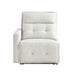 Salida (1/6)Power Left Side Reclining Chair with Power Headrest in White - 9444HMP-LRPWH - FAMSA Furniture (TX)