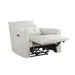 Salida Power Reclining Chair with Power Headrest in White - 9444HMP-1PWH - FAMSA Furniture (TX)