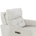 Salida Power Reclining Chair with Power Headrest in White - 9444HMP-1PWH - FAMSA Furniture (TX)