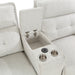 Salida 6-Piece Modular Power Reclining Sectional with Power Headrests in White - 9444HMP*6SCPWH - FAMSA Furniture (TX)