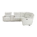 Salida 6-Piece Modular Power Reclining Sectional with Power Headrests in White - 9444HMP*6SCPWH - FAMSA Furniture (TX)