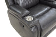 Broomfield Glider Reclining Chair in Gray - 9456DG-1 - FAMSA Furniture (TX)