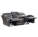 Broomfield Double Reclining Sofa with Drop-Down Cup Holder in Gray - 9456DG-3 - FAMSA Furniture (TX)