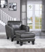 Spivey Chair in Gray - 9460DG-1 - FAMSA Furniture (TX)