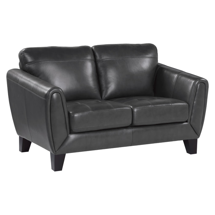 Spivey Loveseat in Gray - 9460DG-2 - FAMSA Furniture (TX)