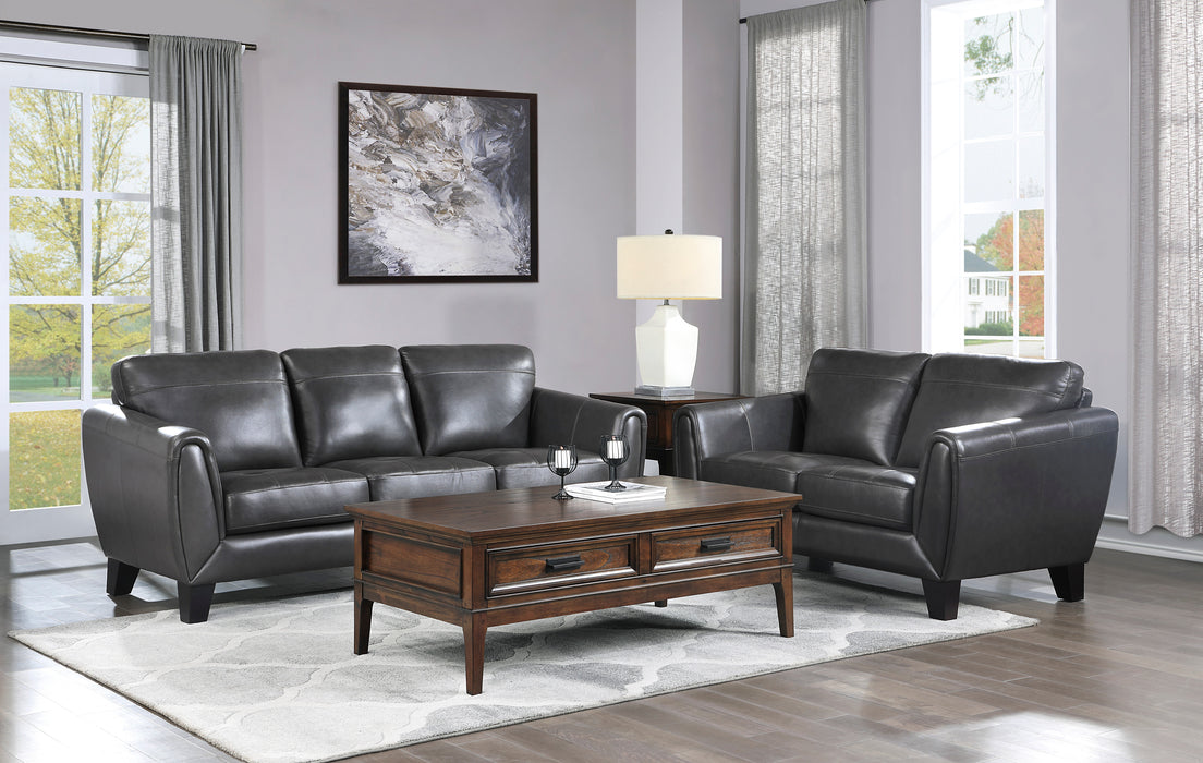 Spivey Loveseat in Gray - 9460DG-2 - FAMSA Furniture (TX)