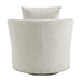 Morelia Swivel Chair in Beige - 9468BE-1 - FAMSA Furniture (TX)