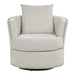 Morelia Swivel Chair in Beige - 9468BE-1 - FAMSA Furniture (TX)