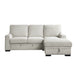 Morelia 2-Piece Sectional with Pull-out Bed and Right Chaise with Hidden Storage in Beige - 9468BE*2RC2L - FAMSA Furniture (TX)