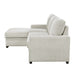 Morelia 2-Piece Sectional with Pull-out Bed and Left Chaise with Hidden Storage in Beige - 9468BE*2LC2R - FAMSA Furniture (TX)