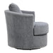 Morelia Swivel Chair in Gray - 9468DG-1 - FAMSA Furniture (TX)