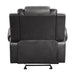Briscoe Glider Reclining Chair in Gray - 9470GY-1 - FAMSA Furniture (TX)