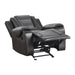 Briscoe Glider Reclining Chair in Gray - 9470GY-1 - FAMSA Furniture (TX)