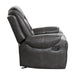 Briscoe Glider Reclining Chair in Gray - 9470GY-1 - FAMSA Furniture (TX)