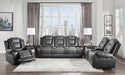 Briscoe Glider Reclining Chair in Gray - 9470GY-1 - FAMSA Furniture (TX)