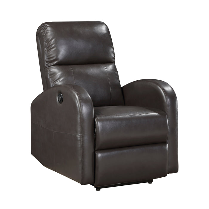 Wiley Power Reclining Chair in Brown - 9478BRW-1PW - FAMSA Furniture (TX)