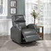 Wiley Power Reclining Chair in Gray - 9478GRY-1PW - FAMSA Furniture (TX)