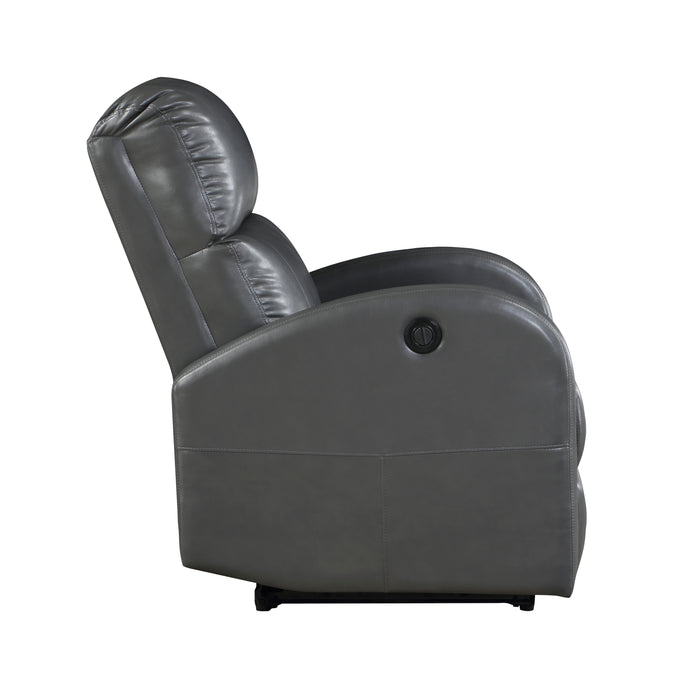 Wiley Power Reclining Chair in Gray - 9478GRY-1PW - FAMSA Furniture (TX)