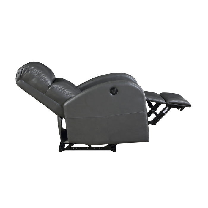 Wiley Power Reclining Chair in Gray - 9478GRY-1PW - FAMSA Furniture (TX)