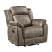 Centeroak Reclining Chair in Brown - 9479SDB-1 - FAMSA Furniture (TX)