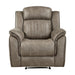 Centeroak Reclining Chair in Brown - 9479SDB-1 - FAMSA Furniture (TX)