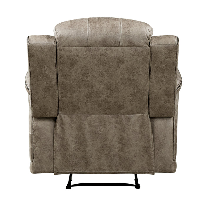 Centeroak Reclining Chair in Brown - 9479SDB-1 - FAMSA Furniture (TX)