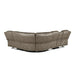 Centeroak 3-Piece Reclining Sectional with Left Console in Brown - 9479SDB*SC - FAMSA Furniture (TX)