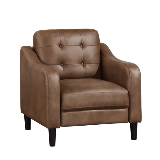 Mallory Chair in Brown - 9489BRW-1 - FAMSA Furniture (TX)