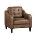 Mallory Chair in Brown - 9489BRW-1 - FAMSA Furniture (TX)