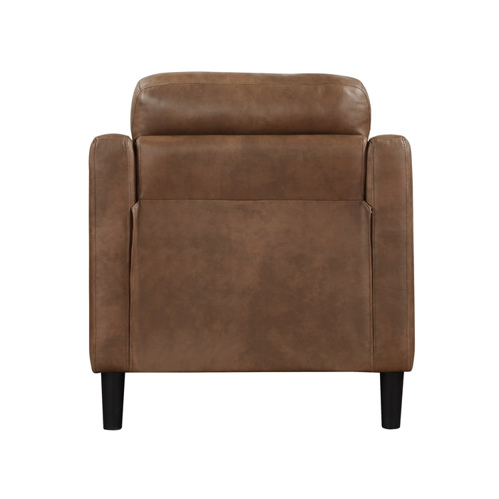 Mallory Chair in Brown - 9489BRW-1 - FAMSA Furniture (TX)