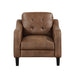 Mallory Chair in Brown - 9489BRW-1 - FAMSA Furniture (TX)