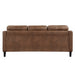 Mallory 2pc Set: Sofa, Love in Brown - 9489BRW*2 - FAMSA Furniture (TX)