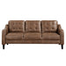 Mallory Sofa in Brown - 9489BRW-3 - FAMSA Furniture (TX)