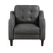 Mallory Chair in Gray - 9489GRY-1 - FAMSA Furniture (TX)